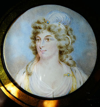 detail daughter of Maria Therese